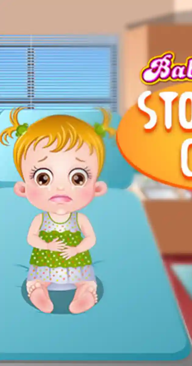 Baby Hazel Stomach Care - Free Online Games - 🕹️ play on unvgames