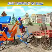 City Cycle Rickshaw Simulator 2020