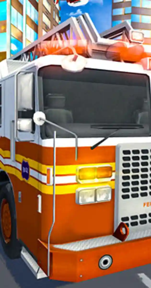 Fire City Truck Rescue Driving Simulator - Free Online Games - 🕹️ play ...