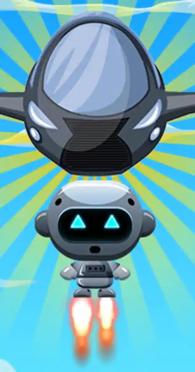 Flying Robot - Free Online Games - 🕹️ Play On Unvgames