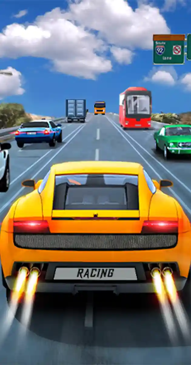 highway road racing no internet game