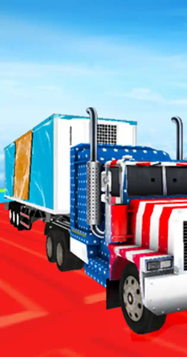 Impossible Truck Tracks Drive - Free Online Games - play on unvgames