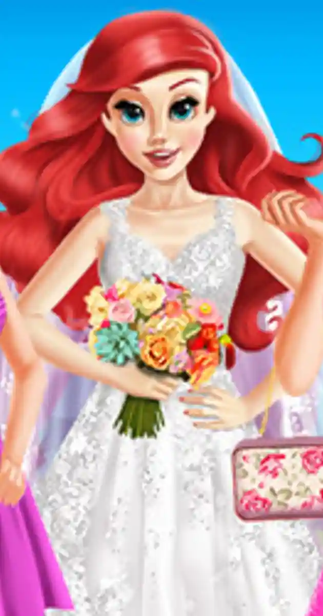 Mermaid Princess Wedding Day Free Online Games 🕹️ Play On Unvgames