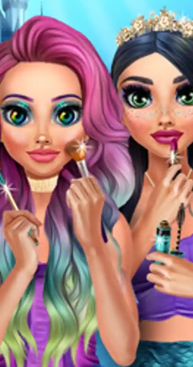 Mermaids Makeup Salon Free Online Games 🕹️ Play On Unvgames