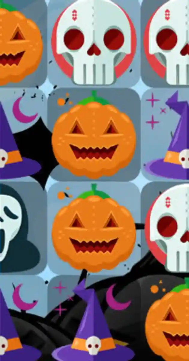 Scary Halloween Match 3 - Free Online Games - play on unvgames