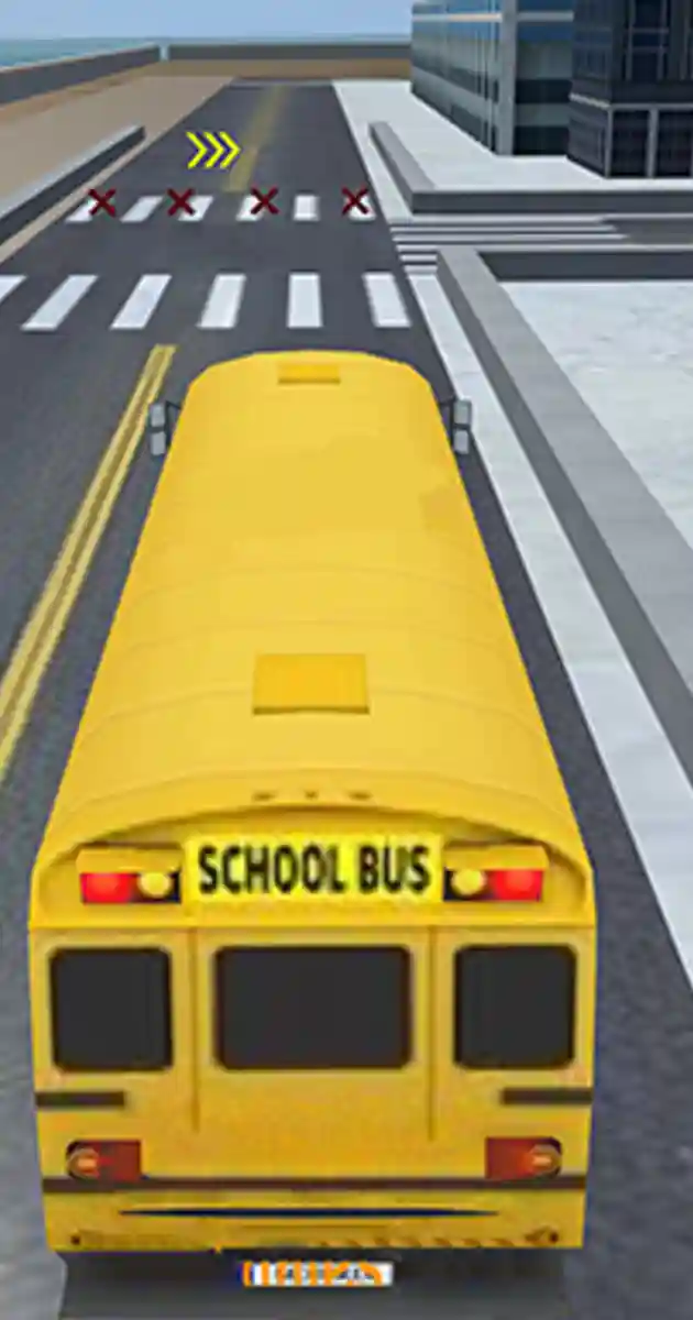 School Bus Simulation - Free Online Games - 🕹️ play on unvgames